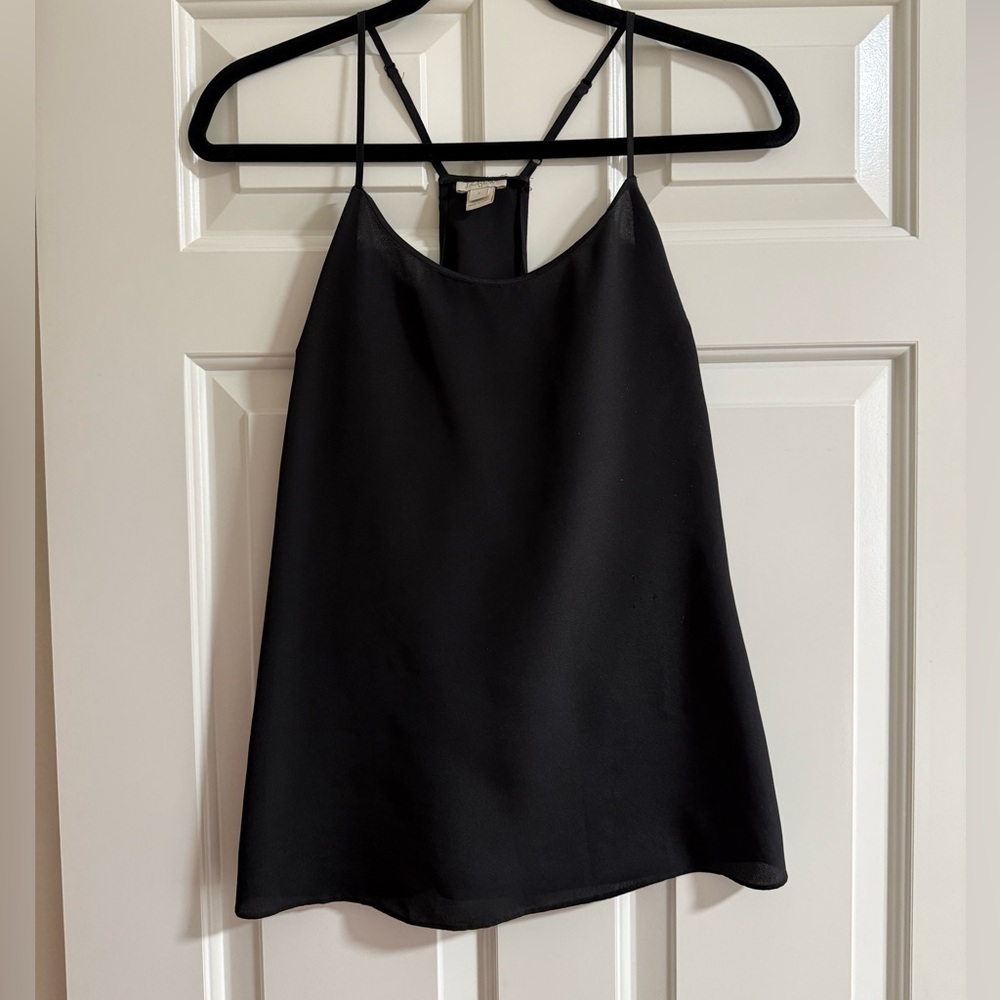 J. Crew Classic Black Camisole Top